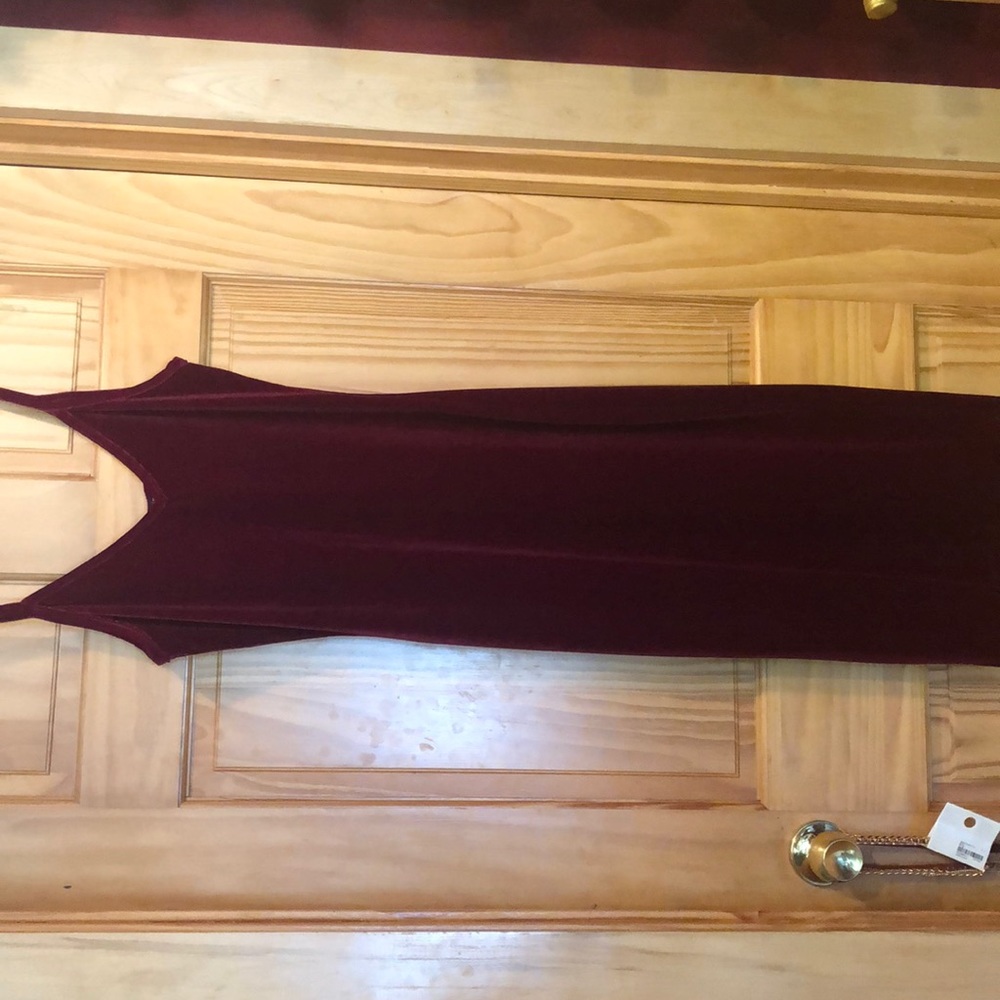 Red Velvet Dress